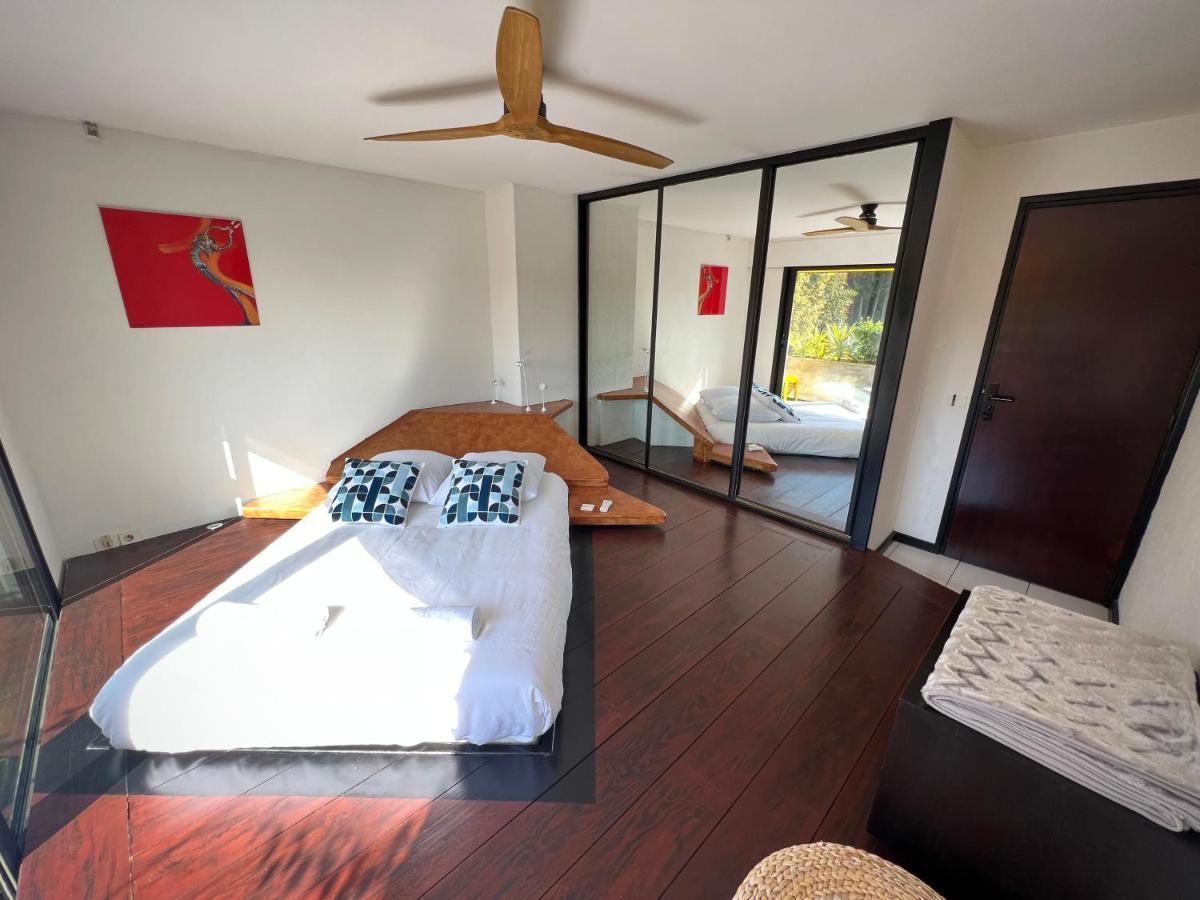 "La Villa Bali", En Bord De Mer A 5 Mn Des Plages Avec Piscine A Cascade, Grand Exterieur Unique Sur Le Theme De Bali سيكس-فور-لو-بلاج المظهر الخارجي الصورة